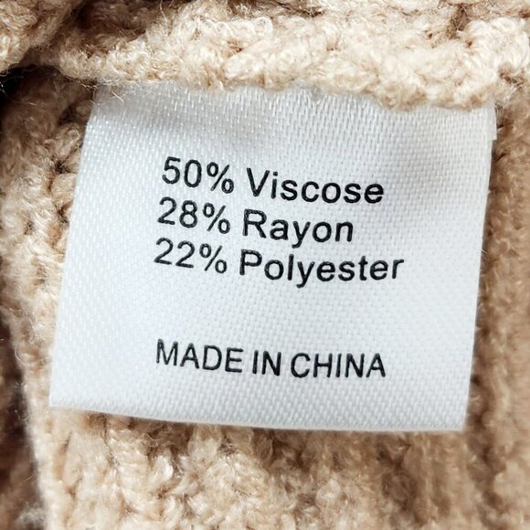 Merokeety Women Long Sleeve V-Neck  Neck Loose Oversized  Tunic Top brown Size L - Picture 4 of 13